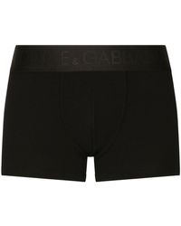 Dolce & Gabbana - Bi-Elastic Jersey Regular Boxers - Lyst