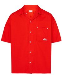 Alexander McQueen - Hawaiian Denim Shirt - Lyst