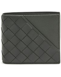 Bottega Veneta - Portefeuille À Deux Volets Intrecciato - Lyst