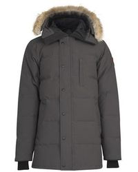 Canada Goose Fur Carson Parka in Blue 
