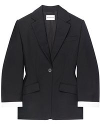 Givenchy - Jacke Mit Einreihigem Knopfverschluss - Lyst