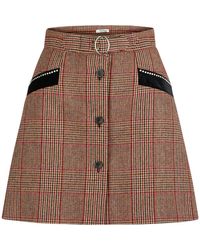 Miu Miu Wollrock - Braun