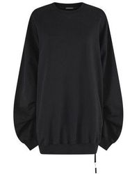 Ann Demeulemeester Femke High Comfort Sweatshirt - Black