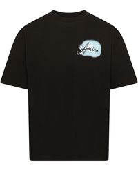 Amiri - T-shirt oversize Airbrush - Lyst