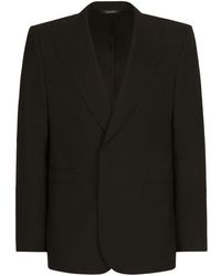 Dolce & Gabbana - Stretch Wool Sicilia-fit Jacket - Lyst