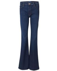Mother The Doozy Flare Denim - Blue