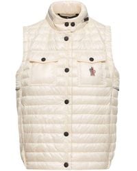 Moncler - Moncler Doudoune Sans Manches À Capuche Gumiane, Femme, Taille - Lyst