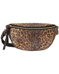 Jérôme Dreyfuss - Leopard-Print Leather Belt Bag - Lyst