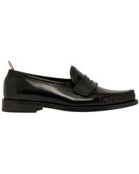 Thom Browne - Pleated Varsity Loafers - Lyst