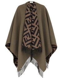 Fendi Ponchos and poncho dresses for Women | Online Sale up to 19% off ...