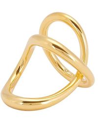 Charlotte Chesnais Ribbon Ring - Metallic