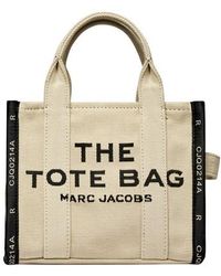 Marc Jacobs Sac mini The Tote Bag - Neutre