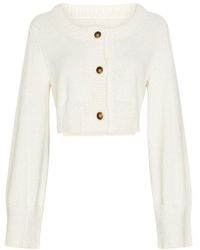 Loulou Studio - Armand Cropped Cardigan - Lyst