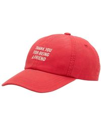 Ami Paris - Cap With Embroidered "Thank You For Being A Friend" - Lyst