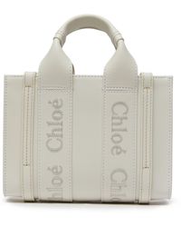 Chloé - Mini sac cabas Woody - Lyst