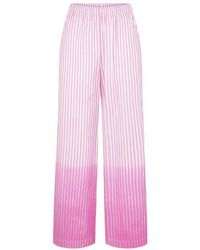 Marni Dyed Poplin Pants - Pink