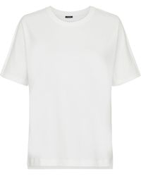 JOSEPH - T-shirt en coton mercerisé - Lyst