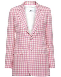 Ami Paris - Classic Jacket Two Buttons - Lyst