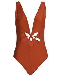 Zimmermann Maillot de bain Primrose - Marron