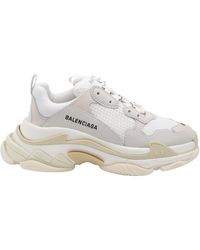 Balenciaga Triple S Sneakers - White