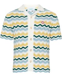 Casablancabrand - Boucle Wave Shirt - Lyst
