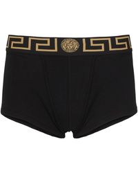 Versace - Pack Of Two Boxer Shorts With Greca Border - Lyst