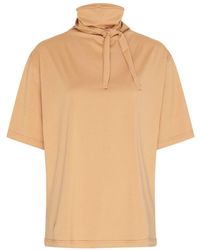 Lemaire - T-Shirt With Foulard - Lyst