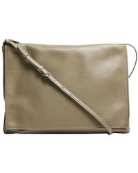 The Row - Schultertasche Nan Aus Leder - Lyst