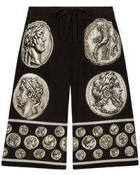 Dolce & Gabbana - Bermuda Jogging Pants - Lyst