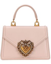Dolce & Gabbana - Small Devotion Top-handle Bag - Lyst