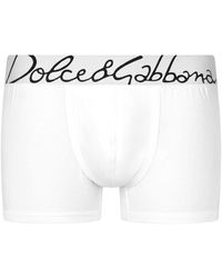 Dolce & Gabbana - Stretch Cotton Regular-Fit Boxers - Lyst