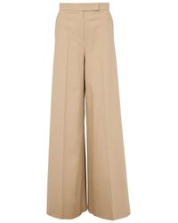 Max Mara - Weit Geschnittene Hose Fnish - Lyst
