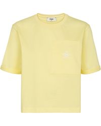 Fendi - T-Shirt mit kurzen Ärmeln - Lyst