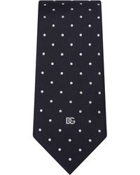 Dolce & Gabbana - 8 cm breite Jacquard-Krawatte aus Seide - Lyst