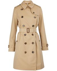 Burberry Kensington Trench - Natural