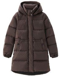 Womens Clothing Jackets Padded and down jackets ONLY Onliris Parka in Brown 