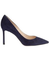 Jimmy Choo - Pumps Romy 85 Aus Wildleder - Lyst