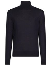 Dolce & Gabbana - Cashmere And Silk Turtleneck Sweater - Lyst