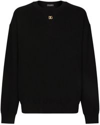 Dolce & Gabbana - Cashmere Round-Neck Sweater - Lyst