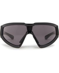 Rick Owens - X Moncler - Sonnenbrille Shiny Wrapid - Lyst