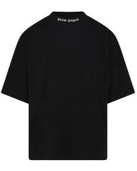 Palm Angels Classic Logo-print Cotton-jersey T-shirt - Black