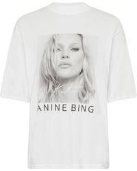Anine Bing - T-Shirt Avi Tee Kate Moss - Lyst