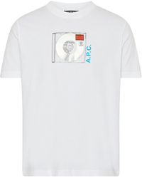 A.P.C. - Kurzärmeliges T-Shirt Jibe - Lyst