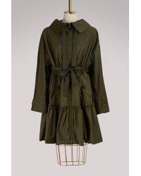 Moncler Parka Turquoise - Vert