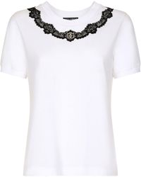 Dolce & Gabbana - Tshirt Manica Corta - Lyst
