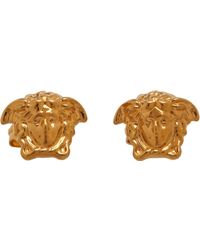 Versace - Boucles d'oreilles en métal - Lyst