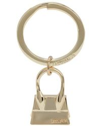 Damen Taschen Taschen-Accessoires Dolce & Gabbana Leder Schlüsselanhänger mit Teddy in Mettallic 