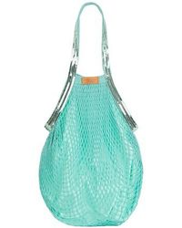 Vanessa Bruno Sequins Fishnet Bag - Blue