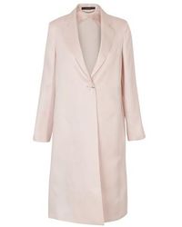 Max Mara Romania Coat - Pink