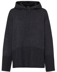 Totême - Signature Wool Hooded Sweater - Lyst